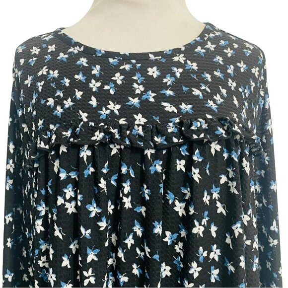 Michael Kors Size XL  Top Blouse Floral Career Office - Picture 2 of 10